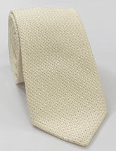 Ivory Prometeo Grenadine Silk Tie GPMT-14